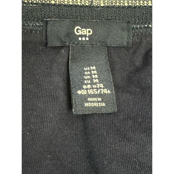 Gap Women’s Skirt Skort Navy Striped Rayon Size‎ Medium - Picture 8 of 8